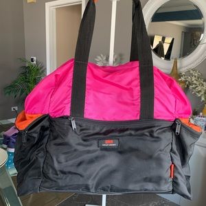Amelia Earhart  travel / gym nylon bag. 12 x 22